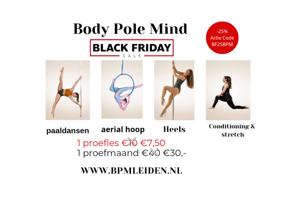 black friday actie paaldansen